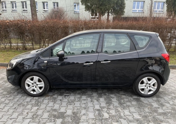 Opel Meriva cena 23900 przebieg: 170000, rok produkcji 2010 z Bieruń małe 301